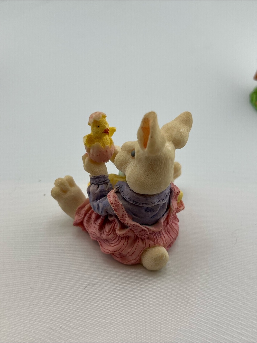 🎁Spring Bunny Figurine Set - Pastel Multi-Color Decorative Rabbits - Picture 11 of 13